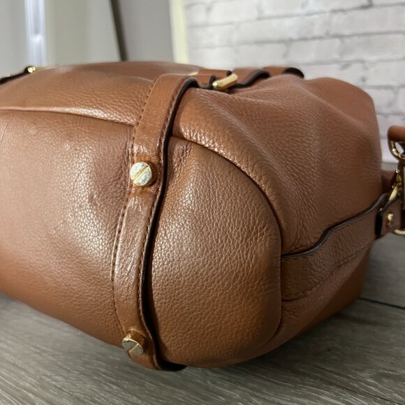 Michael Kors Bedford legacy medium convertible satchel bag leather - Picture 4 of 5